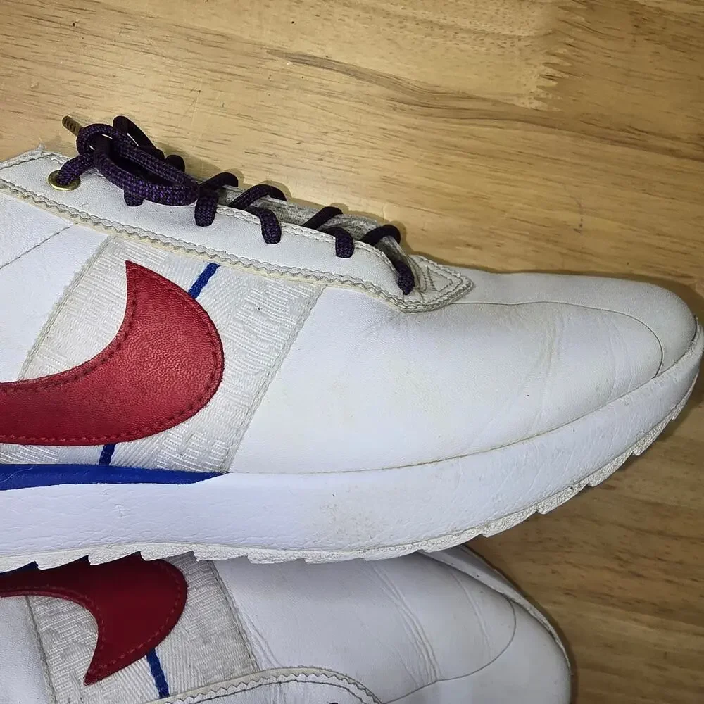 Nike Cortez G Golf Shoes Forrest Gump Colorway White Size 9 Womens
